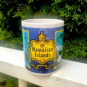Hawaiian Islands Coffee Tea Mug 12 oz